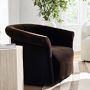 Arleta Roll Arm Swivel Chair