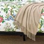 European Solid Cashmere Throw
