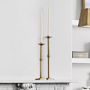 Oversized Brass Taper Holder