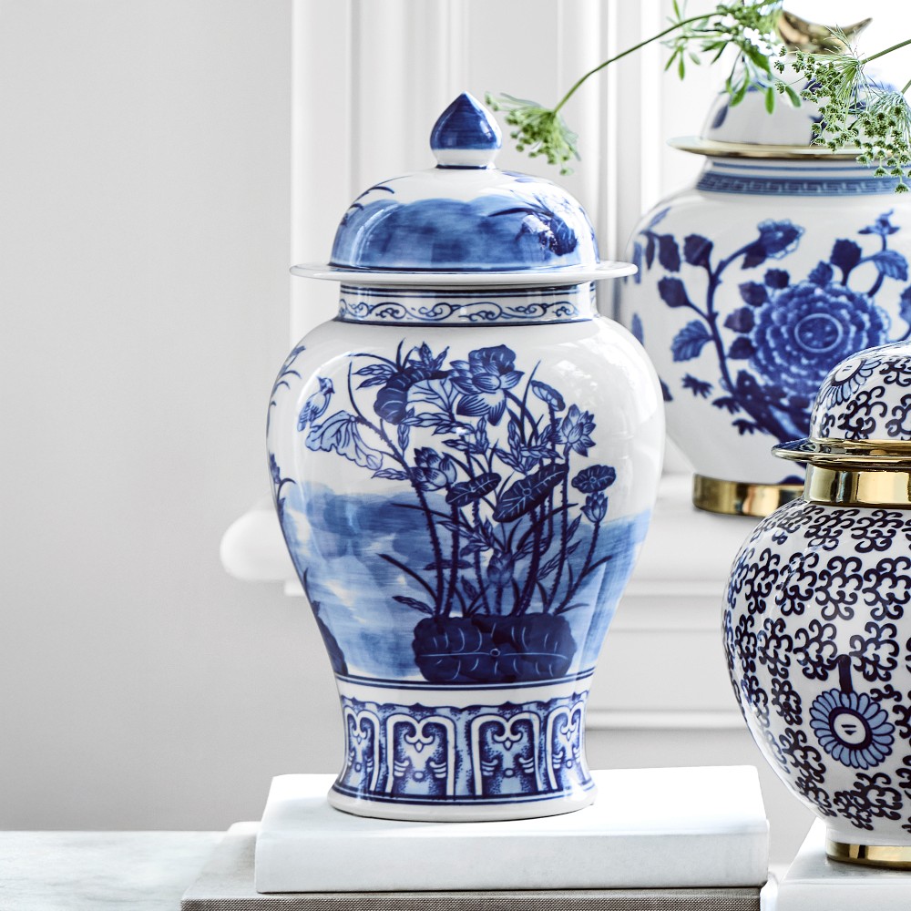 Lotus Ginger Jar