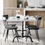 La Coupole Rectangular Iron Bistro Table (72&quot;)