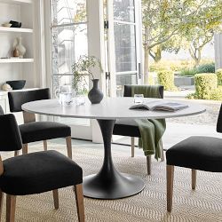 Tulip Oval Pedestal Dining Table (70&quot;)