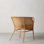 Topanga Armchair, Perennials Basketweave, Light Sand Cushion