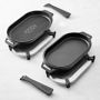 Ooni Cast Iron Grizzler &amp; Sizzler Pan Cookware Set with Trivets