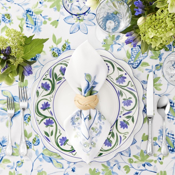 Painted Vine Napkins, Set of 4
