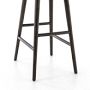 Andalusia Upholstered Saddle Backless Stool