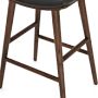 Andalusia Upholstered Saddle Backless Stool