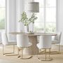 Tioga Oval Dining Table (86&quot;)