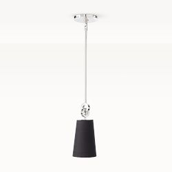 Chain Link Pendant, Polished Nickel