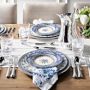English Floral Dinner Plates