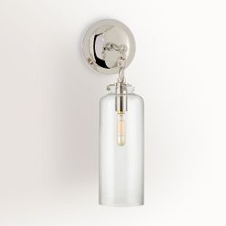 Scarlet Cylinder Sconce