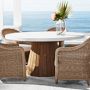 Balboa Outdoor Round Concrete Dining Table (60&quot;)
