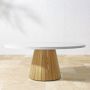 Balboa Oval Fiberstone Dining Table (72&quot;)