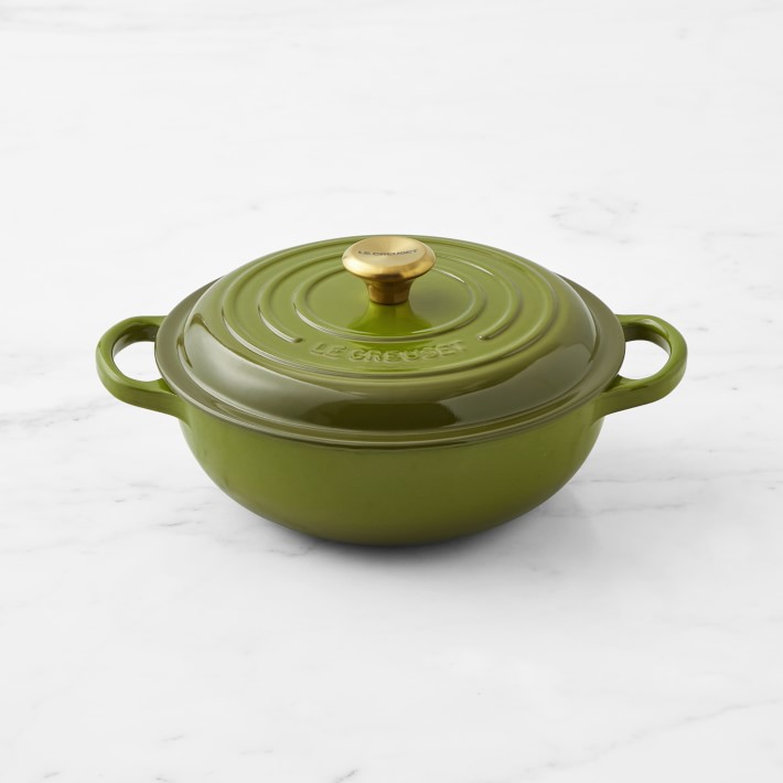 Le Creuset Enameled Cast Iron Signature French Oven - Olive