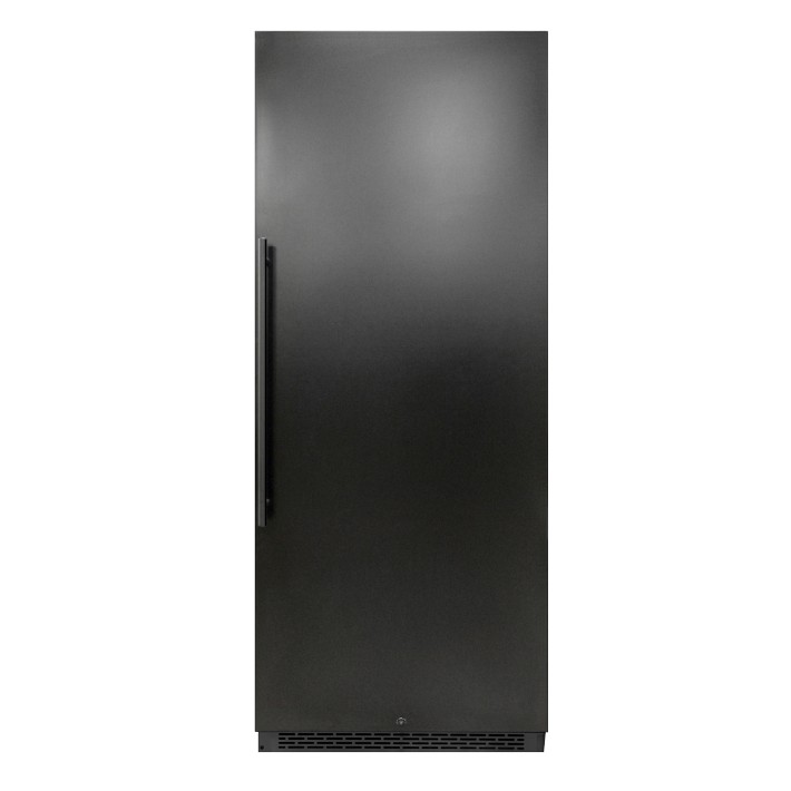 Vinotemp 300-Bottle Garage Dual-Zone Wine Cooler, Black, Right Hinge