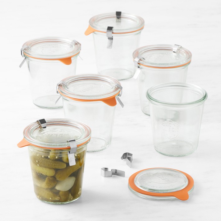 Weck Mold Jar, 9.8 oz, Set of 6