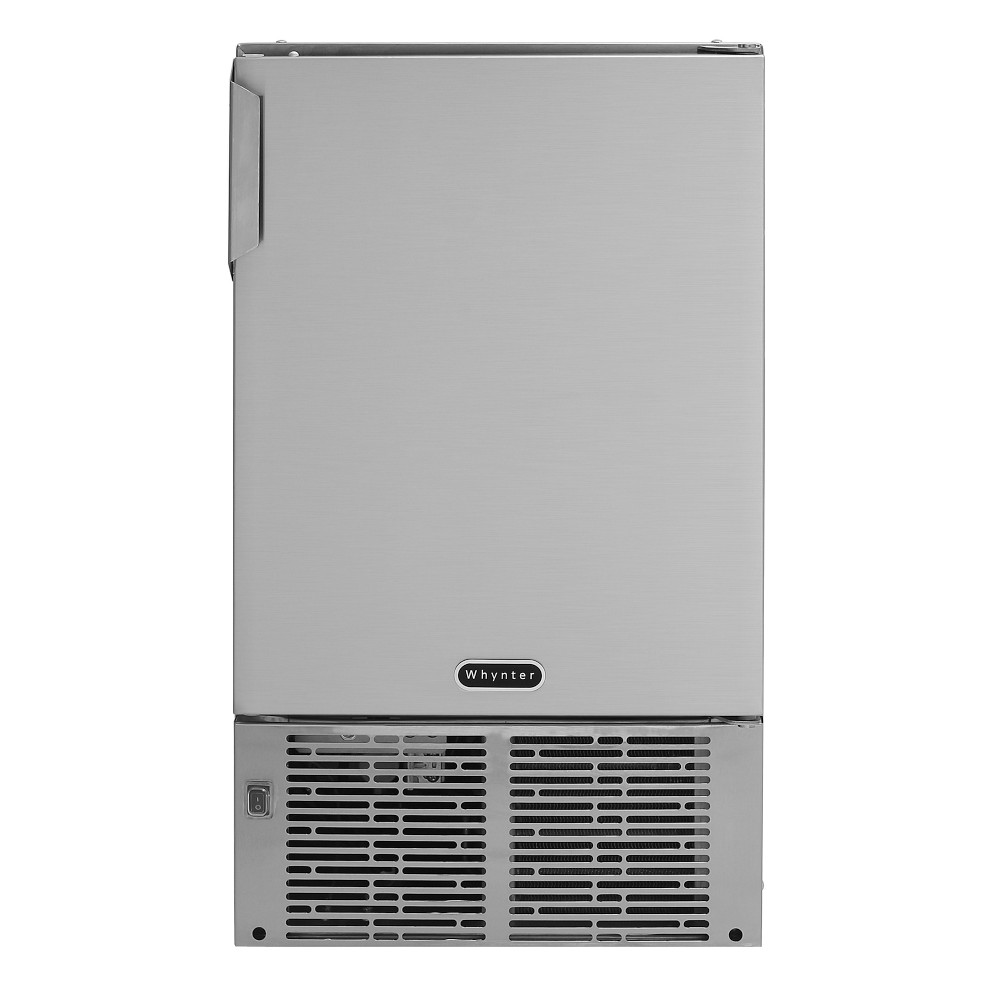 Whynter 14 Undercounter Automatic Marine Ice Maker, Stainless Steel