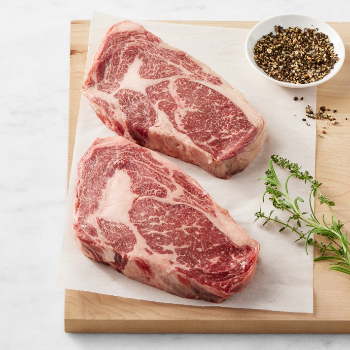 Snake River Farms American Wagyu Black Label Ribeye 1", Set of 2