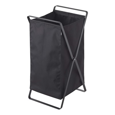 Yamazaki Home Tower Laundry Hamper, Steel