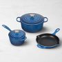 Le Creuset Signature Enameled Cast Iron 5-Piece Cookware Set, Marseille