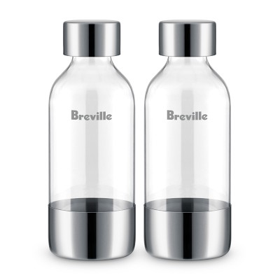 Breville InFizz Small Spare Bottle, Set of 2