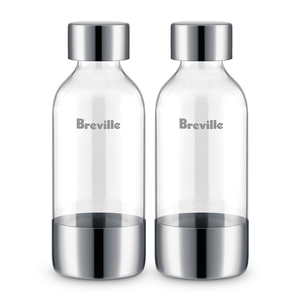 Breville InFizz Small Spare Bottle, Set of 2