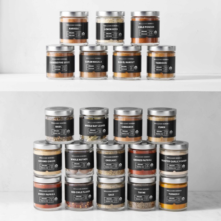 Williams Sonoma Spice Collection, Set of 21