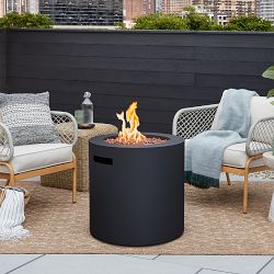 Cardona Small Round Fire Table (24&quot;)