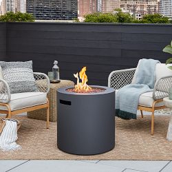 Cardona Small Round Fire Table (24&quot;)