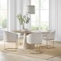 Tioga Table &amp; Bradley Dining Chairs
