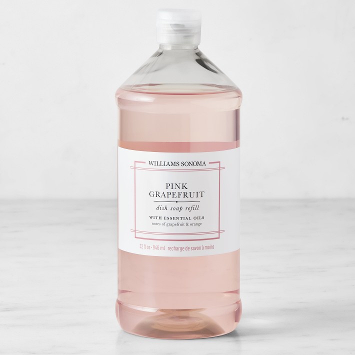 Williams Sonoma Pink Grapefruit Dish Soap Refill, 32oz.