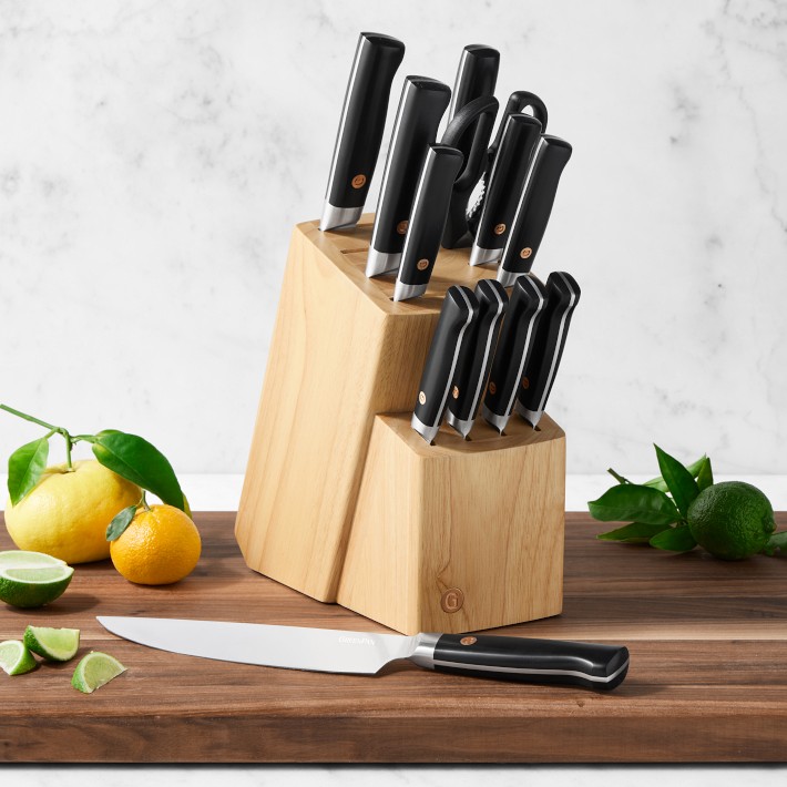 GreenPan™ Elite Black Rubberwood Block Set, Set of 13