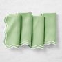 AERIN x Williams Sonoma Scalloped Napkins, Set of 4