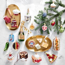 Champagne &amp; Caviar Party Ornaments