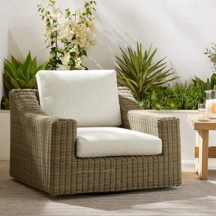 San Clemente Outdoor Swivel Chair