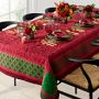 Pomegranate Jacquard Tablecloth, 70" x 108"