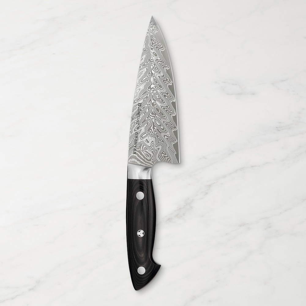Zwilling Bob Kramer Damascus Steel Chef's Knife, 6"