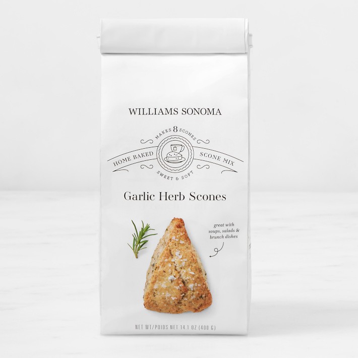 Williams Sonoma Scone Mix, Parmesan Garlic Herb