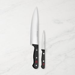 Wüsthof Gourmet 2-Piece Chef & Utility Knife Set