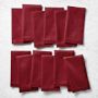 Hotel Dinner Napkins, Set of 12, Cabernet