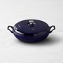 Staub Enameled Cast Iron Braiser, 3 1/2-Qt., Sapphire Blue