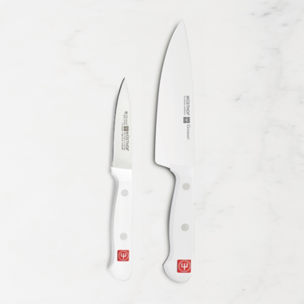 Wüsthof  Gourmet 2-Piece Chef Set, White