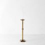 Oversized Brass Taper Holder