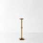 Oversized Brass Taper Holder