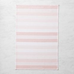 Williams Sonoma Logo Stripe Towels, Set of 4