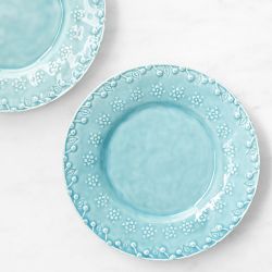 Bordallo Pinheiro Flora Salad Plates, Set of 4
