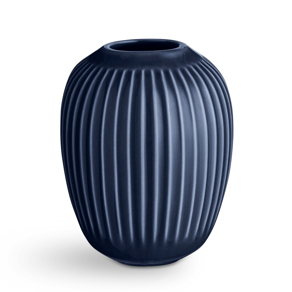 Hammershoi Porcelain Vase, size: 4", color: Indigo