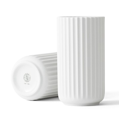 Lyngby Porcelain Vase, White, 6.1 &quot; x 3.3&quot;