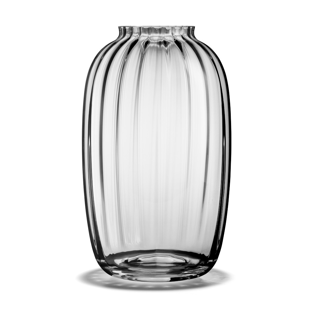 10" Primula Oval Glass Vase