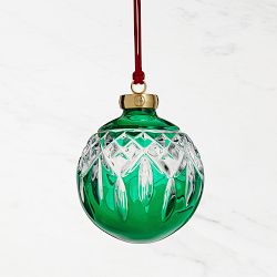 Waterford Lismore Bauble Green